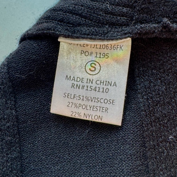 JLUXLABEL Black Ribbed Bralette - Picture 5 of 5